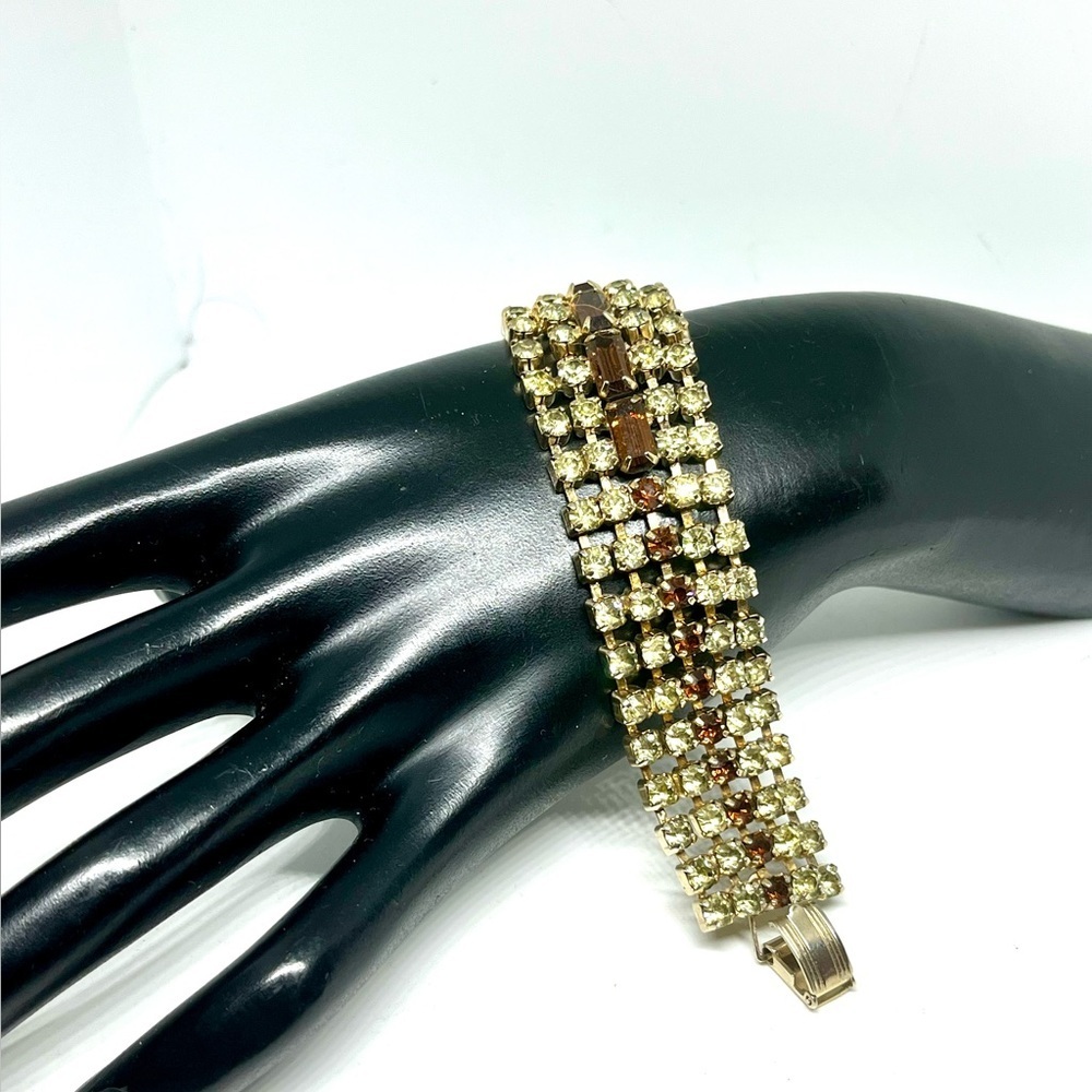 Vintage Rhinestone Bracelet